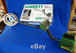 Garrett GTI-1500 Metal Detector Original box, manuals, accessories SUPER NICE