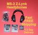 Garrett MS-3 Wireless Z-Lynk Headphone Kit for Metal Detector FREE Shipping