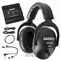 Garrett MS-3 Z-Lynk Wireless Headphone KIT for Metal Detectors 1627720