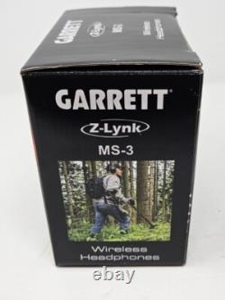 Garrett MS-3 Z-Lynk Wireless Headphones New Open Box High Fidelity Audio 30hr