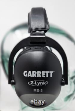 Garrett MS-3 Z-Lynk Wireless Headphones New Open Box High Fidelity Audio 30hr