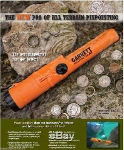 Garrett Pro Pointer AT Waterproof Metal Detector Pinpointer with Battery & Holster