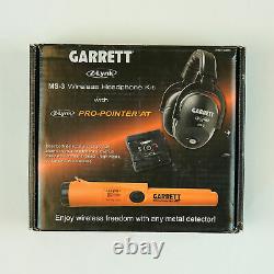 Garrett Pro Pointer AT Z-Lynk Pinpointer with MS-3 Wireless Headphones Kit