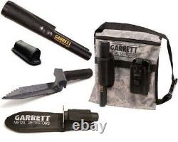 Garrett Pro-Pointer II, Edge Digger with Sheath and Camo Finds Pouch Combo