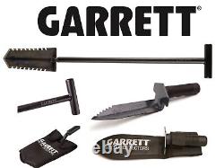 Garrett Razor Shovel & Edge Digger For Metal Detecting Bundle