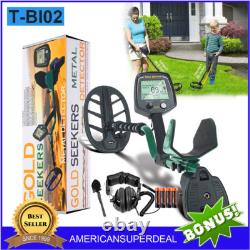 Gold Finder Metal Detector Long Range Gold Metal Detector with 3 Accessories