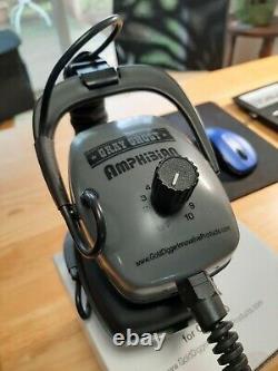 Gray Ghost Amphibian Minelab CTX 3030 headset