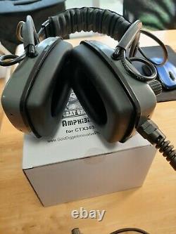 Gray Ghost Amphibian Minelab CTX 3030 headset