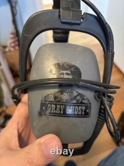 Gray Ghost Amphibian Waterproof Headphones for Metal Detector