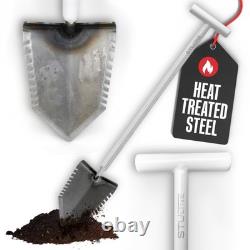 Heavy-Duty Metal Detecting Shovel Durable, Lightweight, Perfect for Treasure H