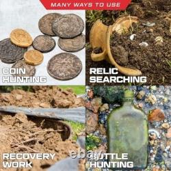 Heavy-Duty Metal Detecting Shovel Durable, Lightweight, Perfect for Treasure H