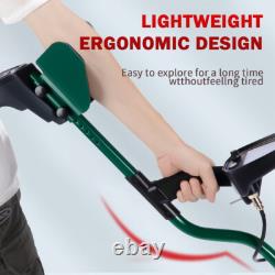 Heavy Duty Metal Detector with 10 7.8 kHz Waterproof Search Coil 3 Accessories