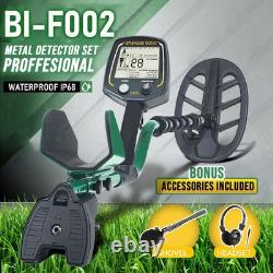 Heavy Duty Metal Detector with 10 7.8 kHz Waterproof Search Coil 3 Accessories