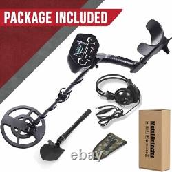 High Accuracy Metal Detector LCD Display Waterproof Search Coil Kit With Backlight