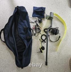 JW Fisherman's Pulse 8x Metal Detector With Headphones and Accessories