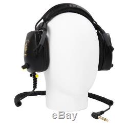 Killer B Hornet Optima Headphones with 1/4 Angled Plug for Metal Detector