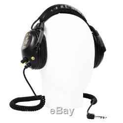 Killer B Optima Headphones with 1/4 Angled Plug for Metal Detector
