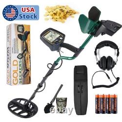 LCD Metal Detector Automatic Deep Ground Gold Finder Gold Digger Treasure Hunter