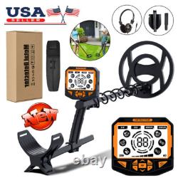 LCD Metal Detector Waterproof Gold Digger Deep Sensitive Hunter Coil Searcher