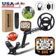 LCD Metal Detector Waterproof Gold Digger Deep Sensitive Hunter Coil Searcher