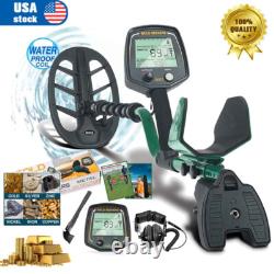 LCD Waterproof Metal Detector Professional Advanced Chip Gold Detector 11 Coil