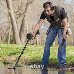 Large Metal Detector for Adult 8 Waterproof Coil Gold Detectors with LCD Display