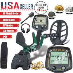 Large Metal Detector with 8.5 x 11 DD Waterproof Coil & 3 Accessories High Sens