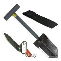 Lesche Sampson 18 Serrated T-Handle Shovel & Digging Tool Right Serrated