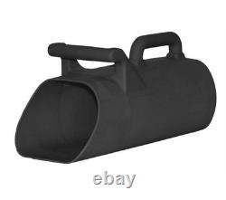 Lightweight 1/2 cu ft Mortar Sand Bag Scoop Plastic Tool for Grout & Concrete