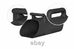 Lightweight 1/2 cu ft Mortar Sand Bag Scoop Plastic Tool for Grout & Concrete