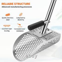Long Handle Sand Scoop with Shovel for Metal Detecting, Metal Detector at Beach