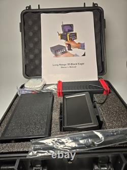 Long Range 3D Black Eagle Underground Metal Detector/Gold/Silver/Copper/Diamond