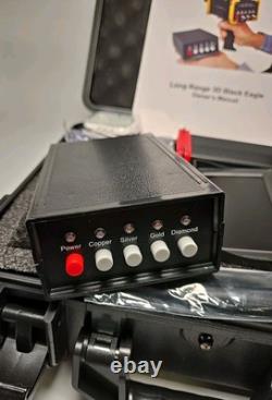 Long Range 3D Black Eagle Underground Metal Detector/Gold/Silver/Copper/Diamond