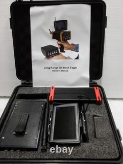 Long Range 3D Black Eagle Underground Metal Detector/Gold/Silver/Copper/Diamond