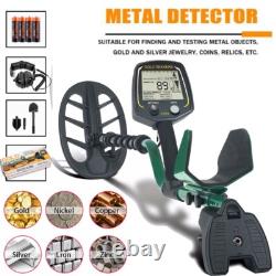 Luxurious Professional Waterproof Metal Detector with 11 DD Coil and LCD screen
