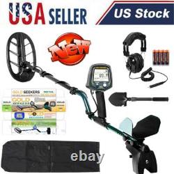 Luxurious Professional Waterproof Metal Detector with 11 DD Coil and LCD screen