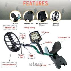 Luxurious Professional Waterproof Metal Detector with 11 DD Coil and Pinpointer