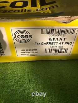 METAL DETECTOR GARRETT AT PRO huge Coil CORS GIANT SEARCH COIL NEW