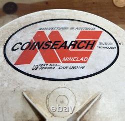 MINELAB 8 Coinsearch Coil- BBB Technology Great Condition