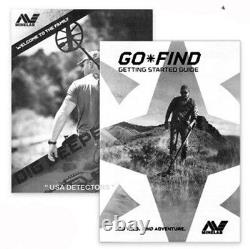 MINELAB GO-FIND 66 Metal Detector With 10 WATERPROOF Coil & 3 BONUS ACCESSORIES