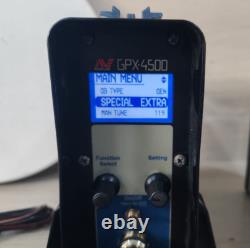 MINELAB GPX-4500 METAL DETECTOR Without Wand & Armrest INCOMPLETE ACCESSORIES