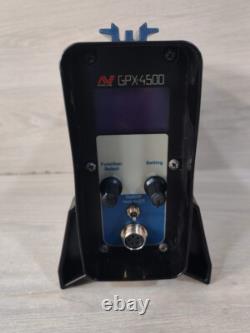 MINELAB GPX-4500 METAL DETECTOR Without Wand & Armrest INCOMPLETE ACCESSORIES