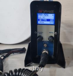 MINELAB GPX-4500 METAL DETECTOR Without Wand & Armrest INCOMPLETE ACCESSORIES