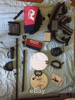 MINELAB GPX 5000 Professional Metal Detector + ACCESSORIES! BARELY USED