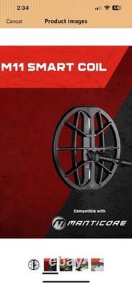 MINELAB M11 Double-D Waterproof 11 Search Coil for MANTICORE