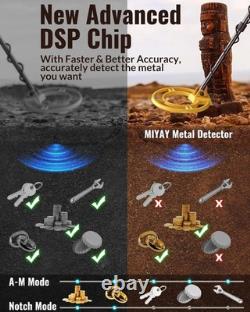 MIYAY Metal Detector for Adults (German Patent 2024) Professional Gold and