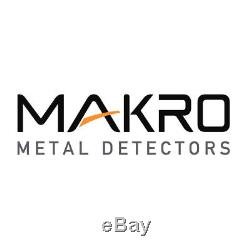 Makro Gold Racer Metal Detector Pro Package with 2 Waterproof Coils & Extras