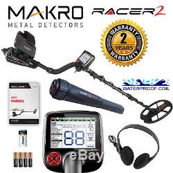Makro Racer 2 Metal Detector Standard Package with Makro Pointer Pinpointer