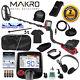 Makro Racer Metal Detector Pro Package with 2 Waterproof Search Coils & Extras