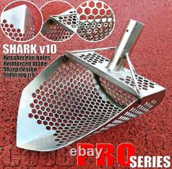 Metal Detecting Sand Scoop CooB PRO Series SHARK v10 Hunting Tool Shovel